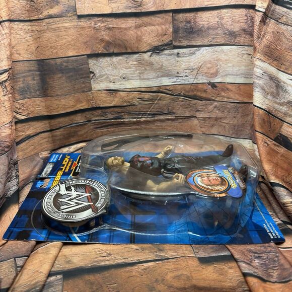 WWF Triple H Jakks Pacific Rebellion Series 4 Wrestling Action Figure Strap MOC - Picture 7 of 7